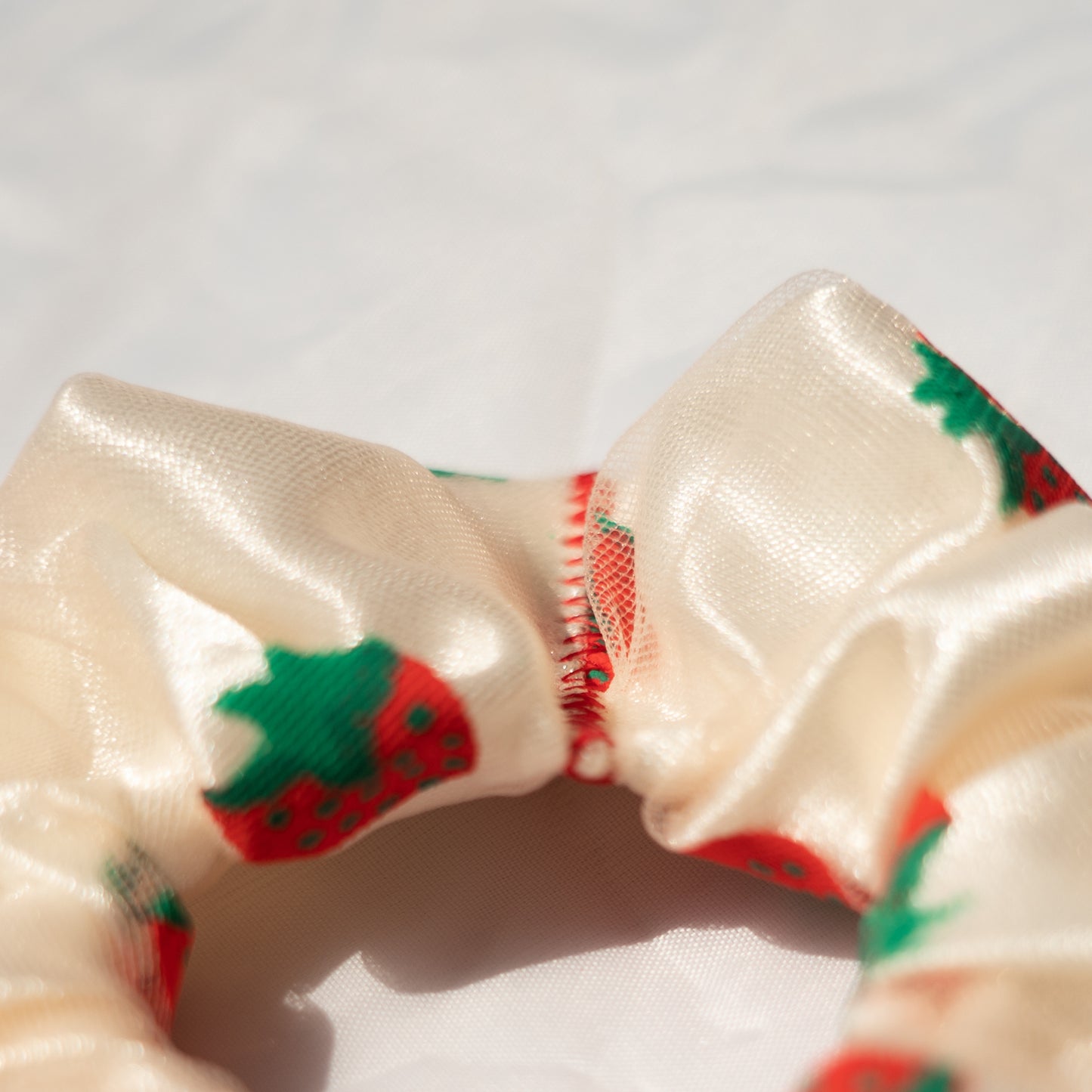 Strawberry Scrunchies
