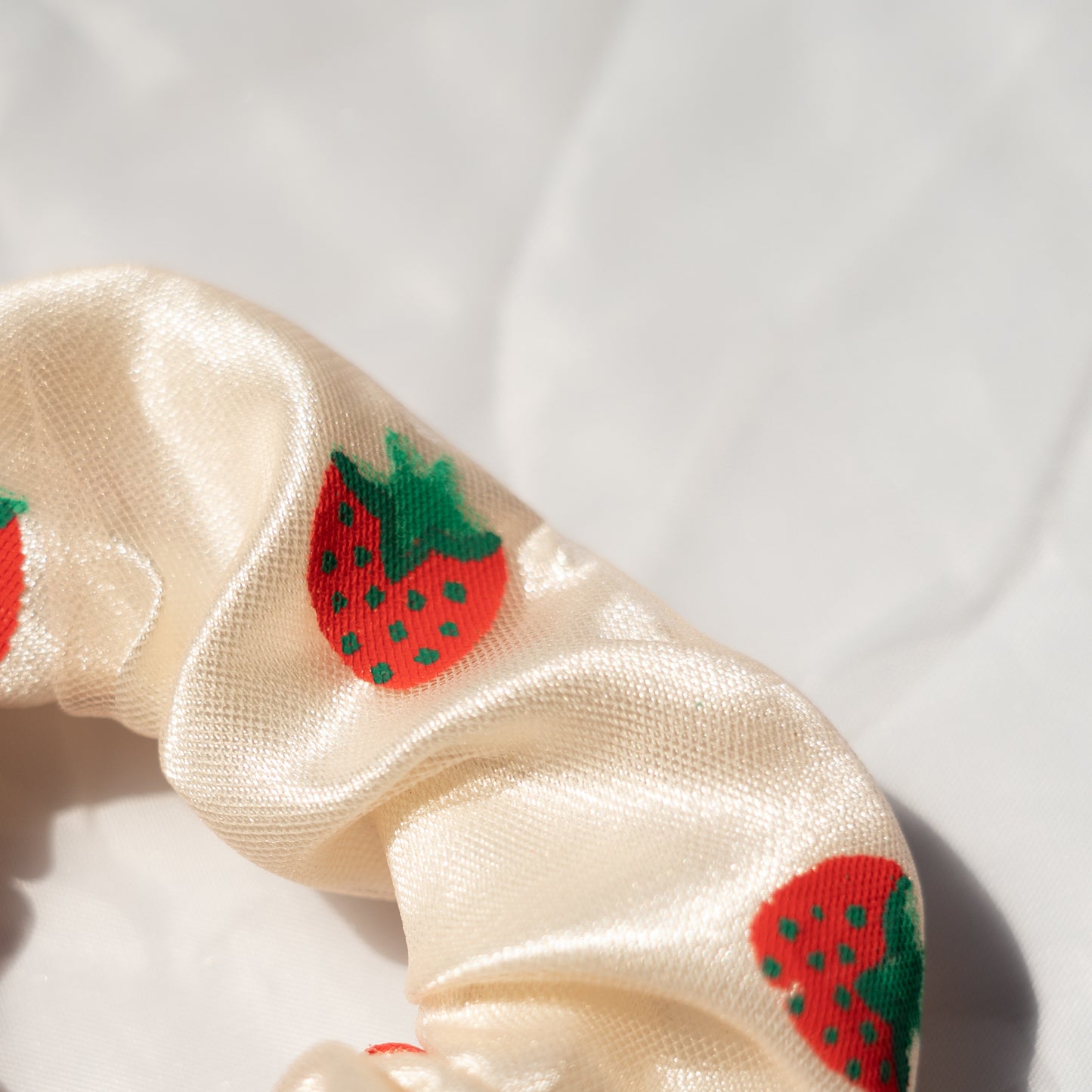 Strawberry Scrunchies