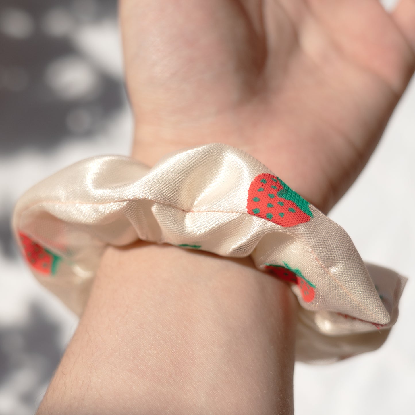 Strawberry Scrunchies