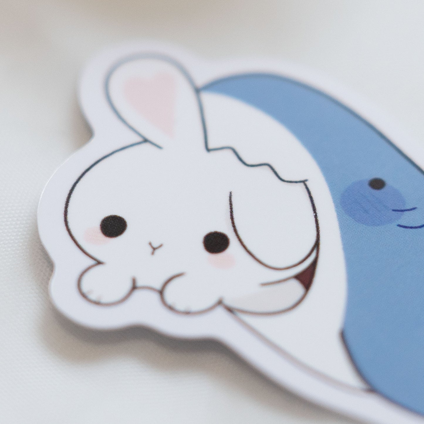 Bunny World | Bunny Shark Sticker