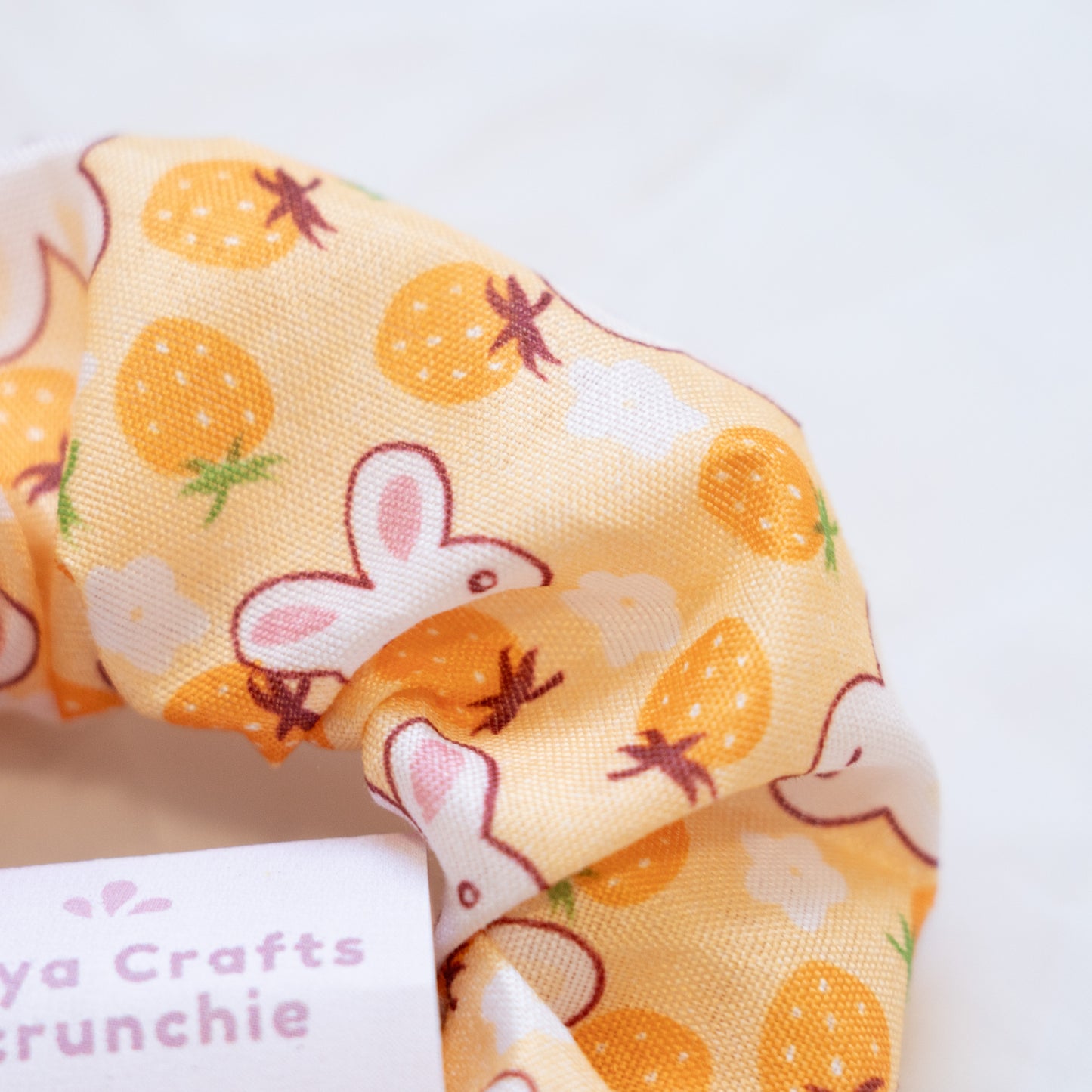Bunny world | Scrunchie Yellow