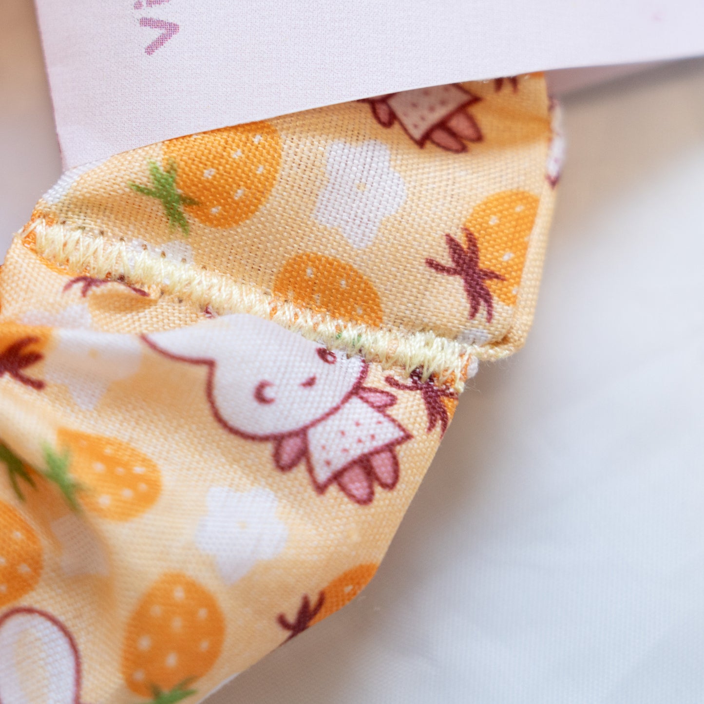 Bunny world | Scrunchie Yellow