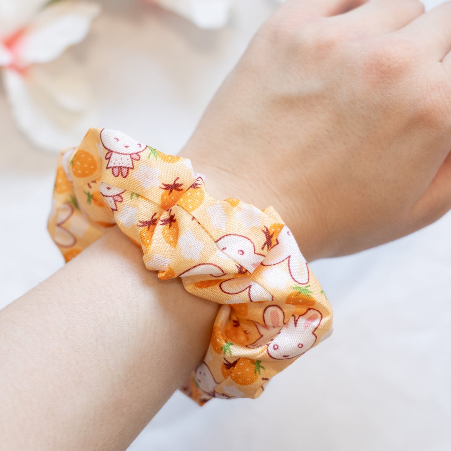 Bunny world | Scrunchie Yellow