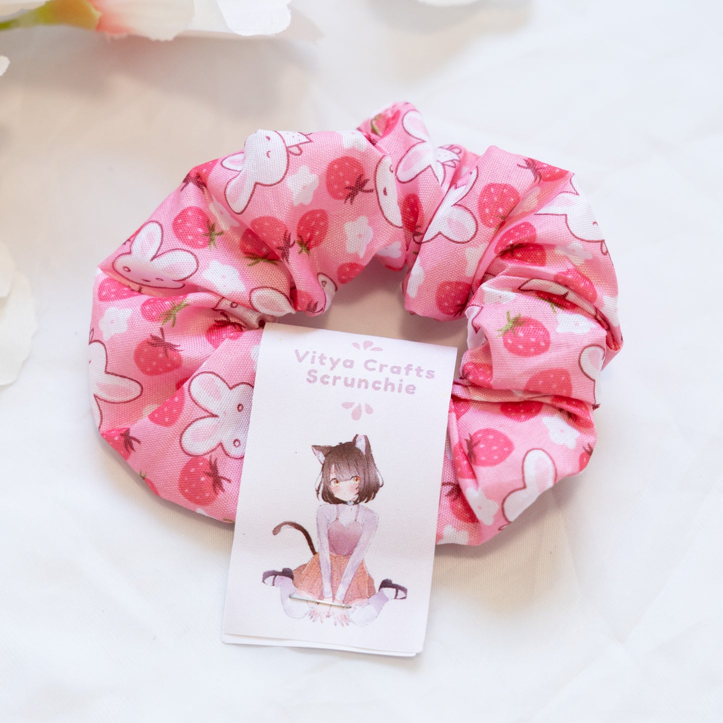 Bunny world | Scrunchie Pink