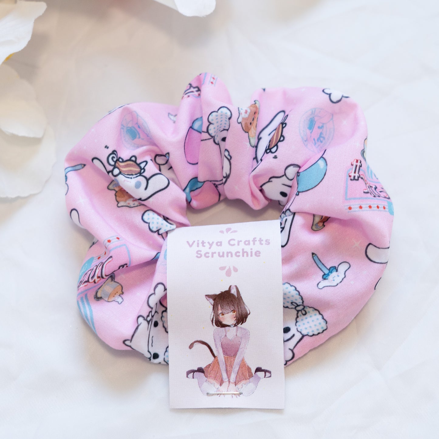 Cinnamoroll Scrunchies | Pink