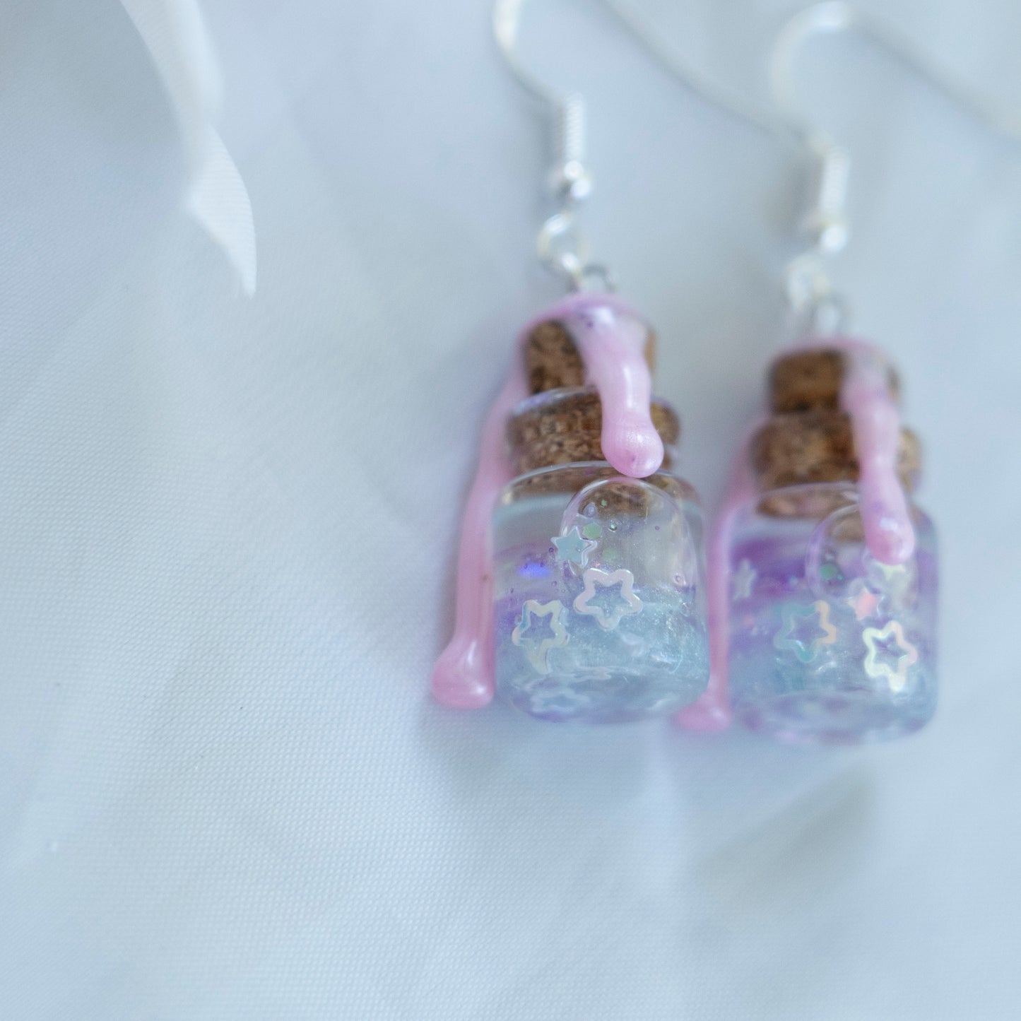 Galaxy jar earrings