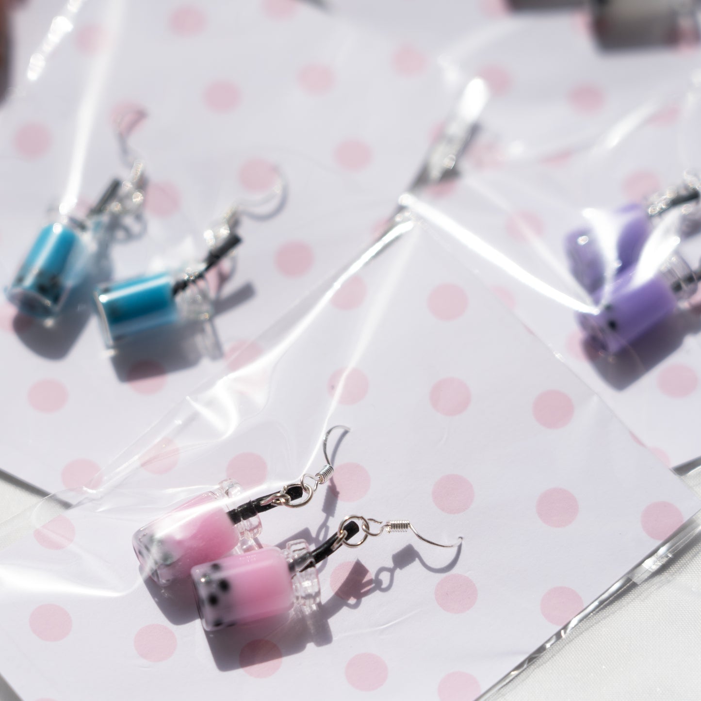 Bubble Tea earrings