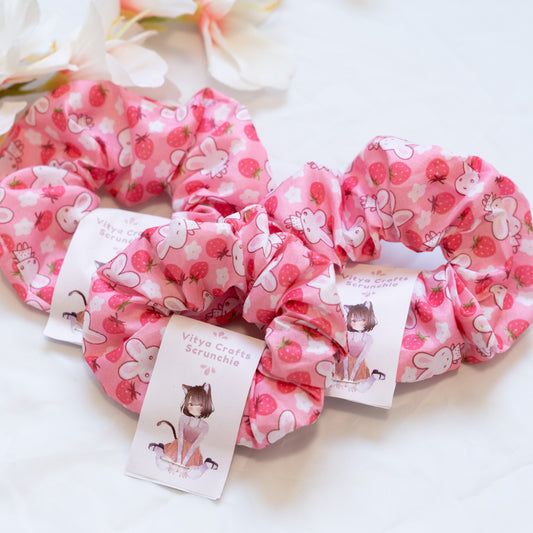 Bunny world | Scrunchie Pink
