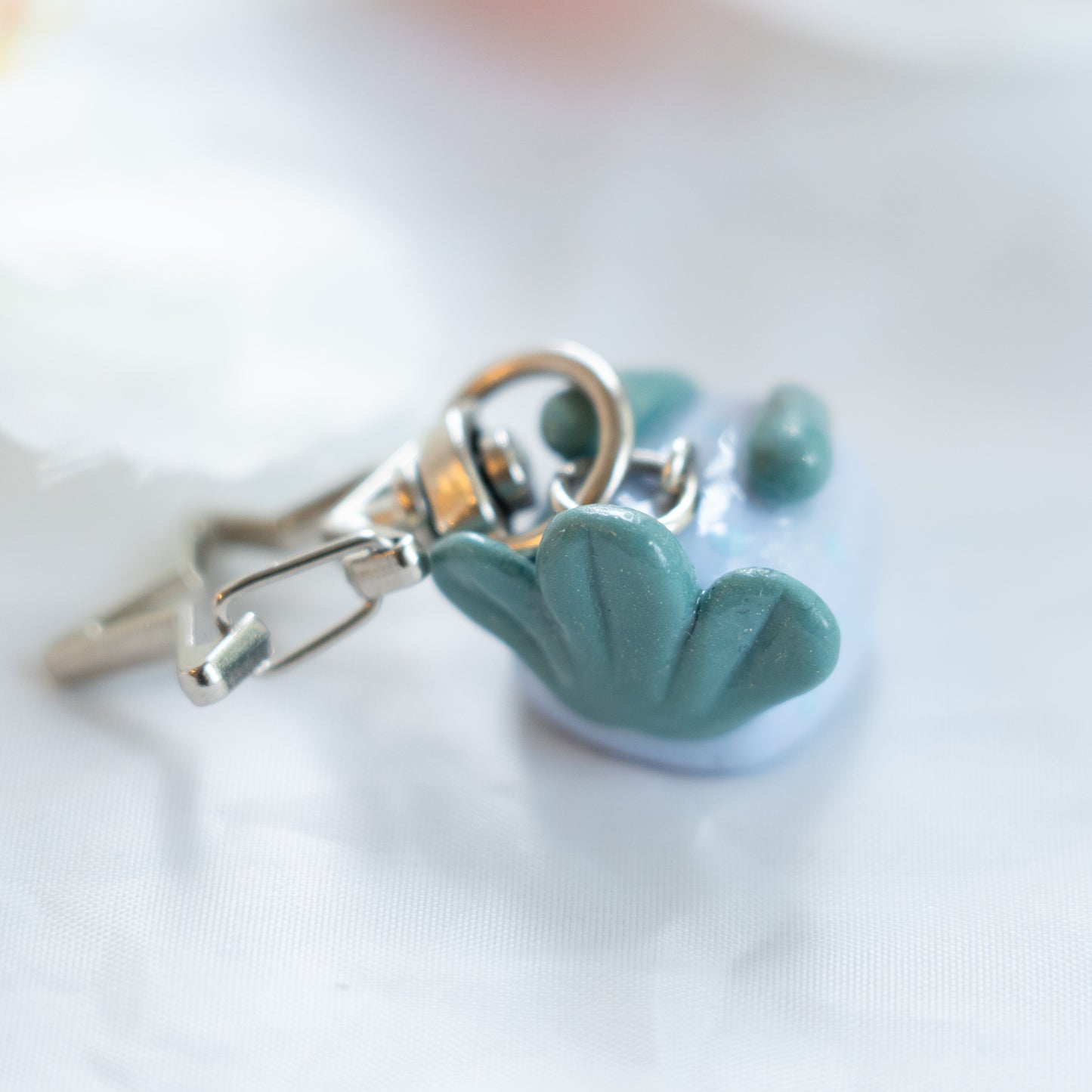 Sea Bun Clay Keycharm