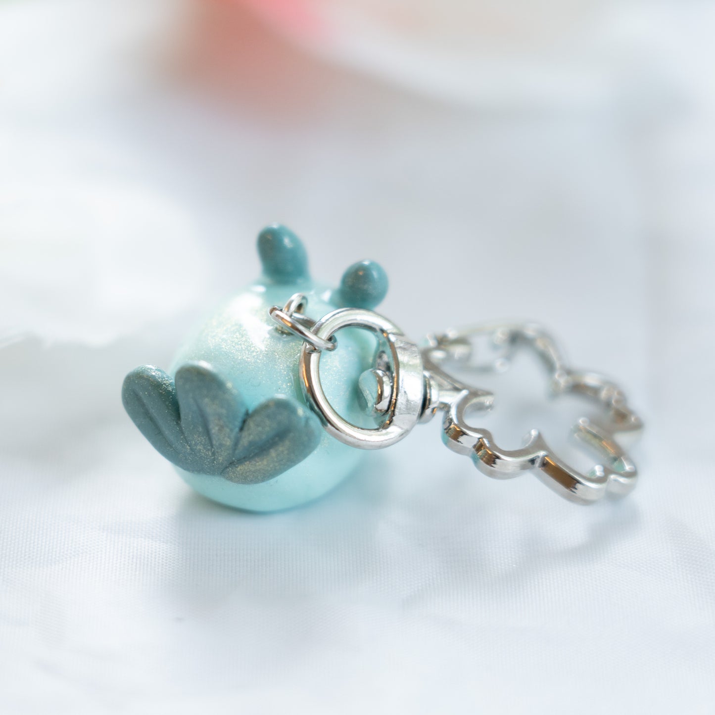Sea Bun Clay Keycharm