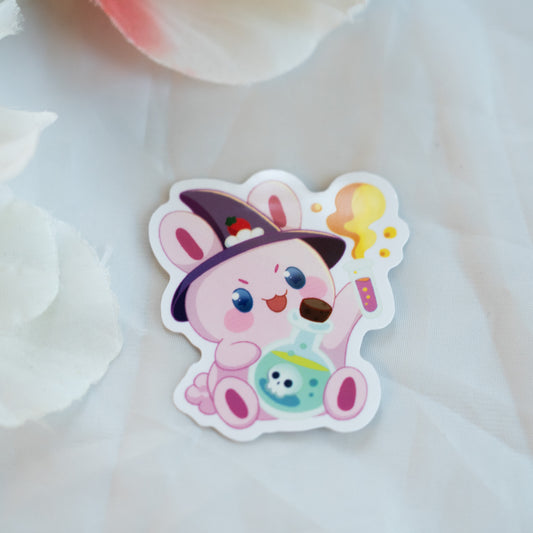 Bunny World | Bunny Witch Sticker